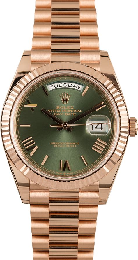 tose gold rolex|Rolex rose gold 40mm president.